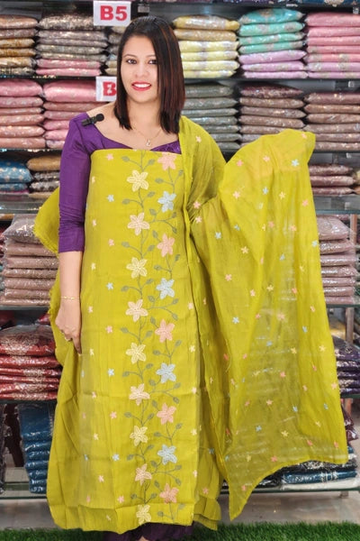 CASUAL WEAR SPECIAL MUL CHANDERI SALWAR SUITS N2602