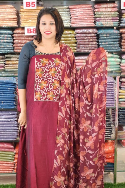 BUDGETED VICHITRA SILK SALWAR SUITS @895/- N2606