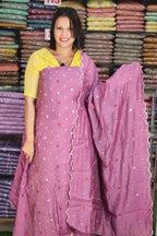 SUMMER SPECIAL MUL CHANDERI SALWAR SUITS @1140/-  N2607
