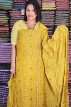 SUMMER SPECIAL MUL CHANDERI SALWAR SUITS @1140/-  N2607