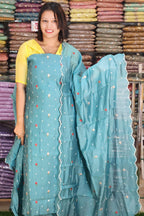 SUMMER SPECIAL MUL CHANDERI SALWAR SUITS @1140/-  N2607