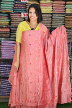 SUMMER SPECIAL MUL CHANDERI SALWAR SUITS @1140/-  N2607