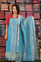 PREMIUM  SEGMENTED BANARASI SALWAR SUITS @1855/- N2624