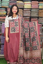 BUDGETED SEMI SILK SALWAR SUITS @645/-  N2626