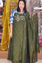 BUDGETED PLATINUM CRUSH SALWAR @N2627
