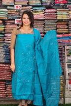 SUMMER SPECIAL MUL CHANDERI SALWAR SUITS @1095/-  N2628