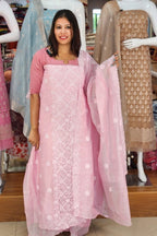 BUDGETED CHANDERI SALWAR SUITS @795/-  N2634