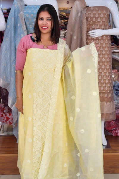 BUDGETED CHANDERI SALWAR SUITS @795/-  N2634