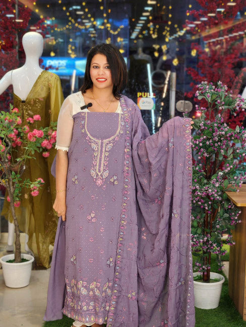 PREMIUM HEAVY PARTY WEAR SALWAR SUITS @1580/- N2637