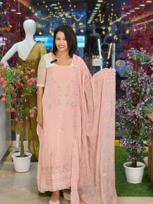 PREMIUM HEAVY PARTY WEAR SALWAR SUITS @1580/- N2637