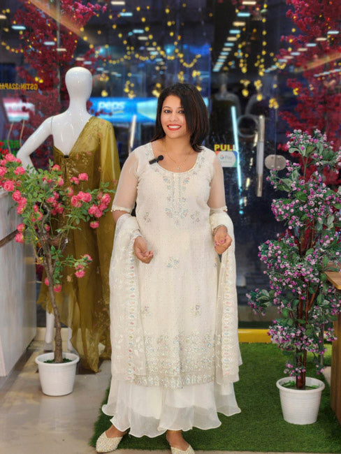 PREMIUM HEAVY PARTY WEAR SALWAR SUITS @1580/- N2637