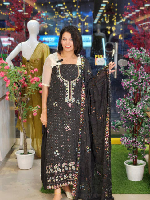 PREMIUM HEAVY PARTY WEAR SALWAR SUITS @1580/- N2637