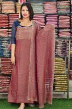 PARTYWEAR SPECIAL PREMIUM PLATINUM CRUSH SALWAR SUITS @1495/- N2641