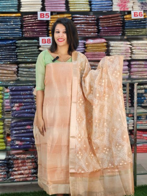 DUAL TONE BANARASI SALWAR SUITS @1495/- N2645