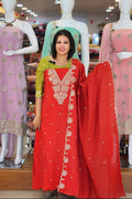 BUDGETED SEMI SILK SLAWAR SUITS @795/- N2684