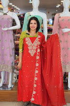 BUDGETED SEMI SILK SLAWAR SUITS @795/- N2684