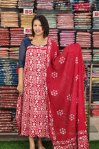 SUMMER SPECIAL BATIK PRINTED COTTON SALWAR SUITS @795/- N2662