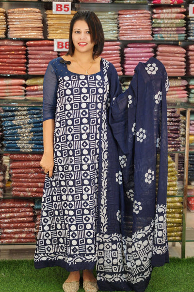 SUMMER SPECIAL BATIK PRINTED COTTON SALWAR SUITS @795/- N2662
