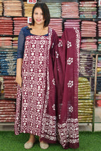 SUMMER SPECIAL BATIK PRINTED COTTON SALWAR SUITS @795/- N2662