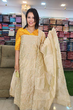 PARTYWEAR MUL CHANDERI SALWAR SUITS @1295/-  N2661