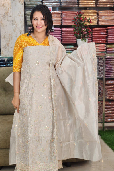 PARTYWEAR MUL CHANDERI SALWAR SUITS @1295/-  N2661