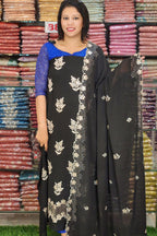 BUDGETED ZARI STYLE EMBROIDERY WORKED GEORGETTE SUITS @999/-  N2663