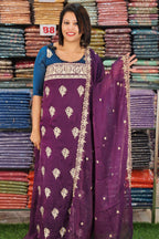 NEW ARRIVED MOSS SILK SALWAR SUITS @1240/- N2664