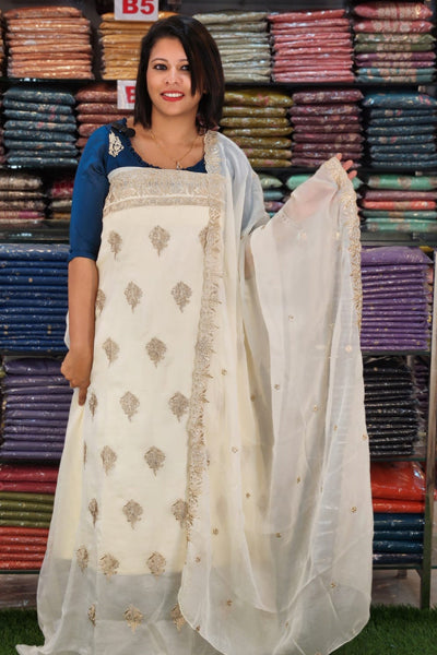 NEW ARRIVED MOSS SILK SALWAR SUITS @1240/- N2664