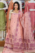 OWNED DESGINED HEAVY JAMDHANI WAEVED SALWAR SUITS @995/- N2666