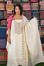 RESTOCKED MUL CHANDERI SALWAR SUITS  @1195/- N2674