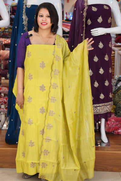 AWESOME MUL CHANDERI SALWAR SUITS @1140/- N2675