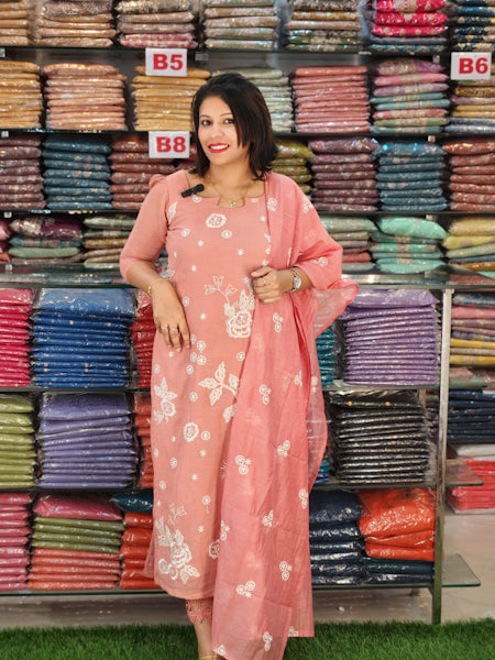 NEW ARRIVED MUL SHIFFON SALWAR SUITS @1495/- N2678