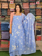 NEW ARRIVED MUL SHIFFON SALWAR SUITS @1495/- N2678