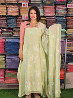 NEW ARRIVED MUL SHIFFON SALWAR SUITS @1495/- N2678
