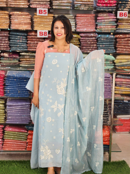 NEW ARRIVED MUL SHIFFON SALWAR SUITS @1495/- N2678