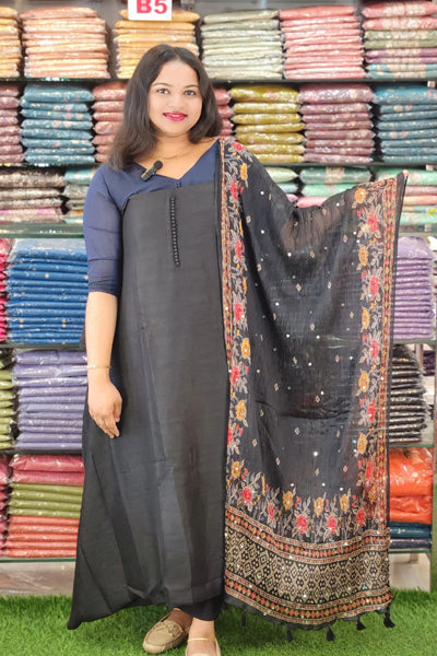 DEMANDED VICHITRA SILK SALWAR SUITS @995/- N2679