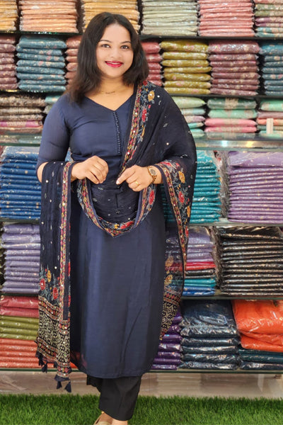 DEMANDED VICHITRA SILK SALWAR SUITS @995/- N2679