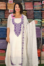 STYLSIH MUL CHNDERI SALWAR SUITS @999/- N2687