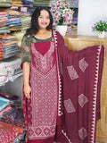 BUDGETED COTTON RAYON SALWAR SUITS @699/- N2692