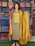 BUDGETED AJRAK PRINTED COTTON SALWAR SUITS @899/- N2694