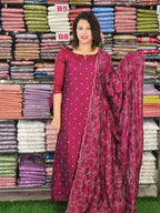 AWESOME SEMI SILK SALWAR SUITS @999/- N2705