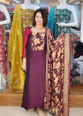 STYLISH BRASSO WEAVED SEMI SILK  SALWAR SUITS @895/- N2710