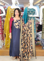STYLISH BRASSO WEAVED SEMI SILK  SALWAR SUITS @895/- N2710
