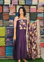 BUDGETED SEMI SILK SALWAR SUITS @895/- N2712