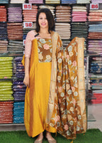 BUDGETED SEMI SILK SALWAR SUITS @895/- N2712