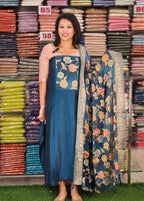 BUDGETED SEMI SILK SALWAR SUITS @895/- N2712