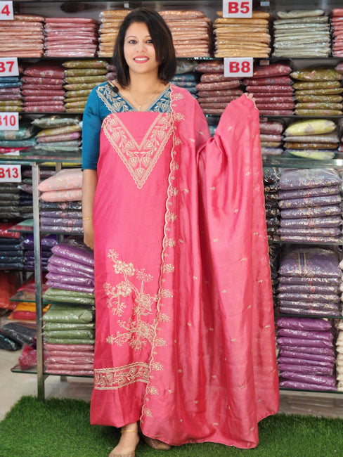BUDGETED SEMI SILK PARTYWEAR SALWAR SUITS @899/- N2713