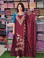 BUDGETED SEMI SILK PARTYWEAR SALWAR SUITS @899/- N2713