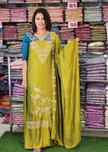 BUDGETED SEMI SILK PARTYWEAR SALWAR SUITS @599/- N2713