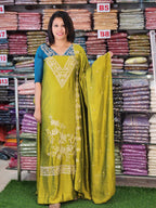 BUDGETED SEMI SILK PARTYWEAR SALWAR SUITS @899/- N2713